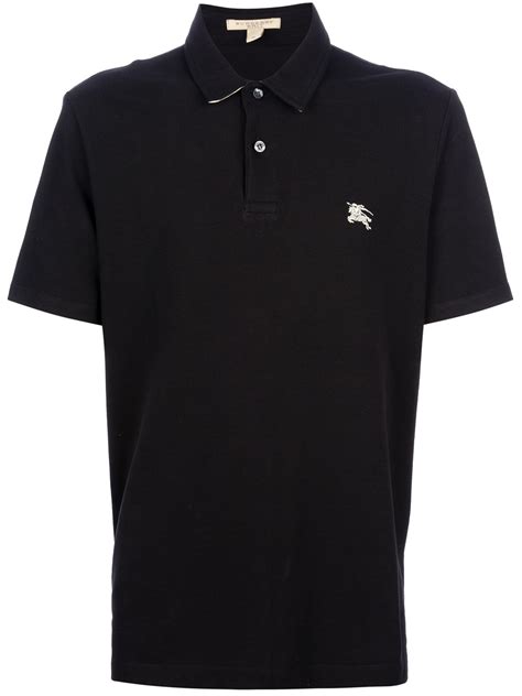 burberry brit short-sleeve long tee black|burberry men's shirts outlet.